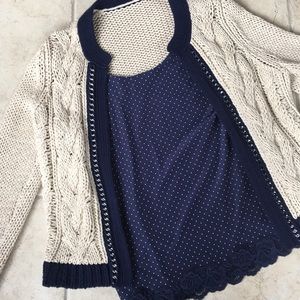 Women’s Chico’s Cardigan Shell bundle Size Small